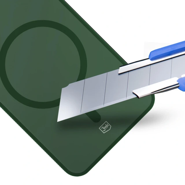 Чохол 3mk Smoke MagCase для Samsung Galaxy S24 Green with MagSafe (5903108741200)