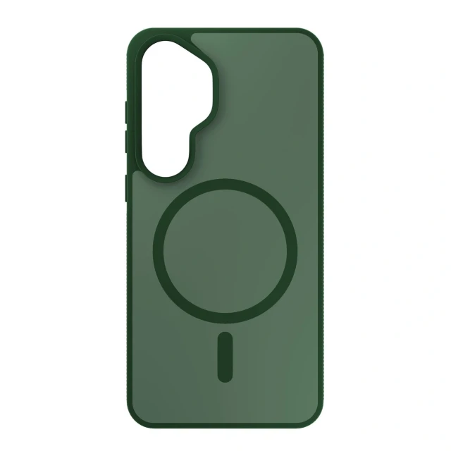Чохол 3mk Smoke MagCase для Samsung Galaxy S26 Зелений with MagSafe (5903108741231)