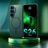 Чохол 3mk Smoke MagCase для Samsung Galaxy S26 Зелений with MagSafe (5903108741231)
