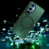 Чохол 3mk Smoke MagCase для Samsung Galaxy S26 Plus Зелений with MagSafe (5903108741255)
