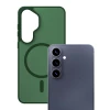 Чохол 3mk Smoke MagCase для Samsung Galaxy S26 Plus Зелений with MagSafe (5903108741255)
