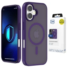 Чохол 3mk Smoke MagCase для iPhone 17 Purple with MagSafe (5903108741293)