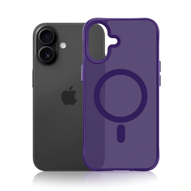 Чохол 3mk Smoke MagCase для iPhone 17 Purple with MagSafe (5903108741293)