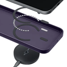 Чохол 3mk Smoke MagCase для iPhone 17 Pro Max Фіолетовий with MagSafe (5903108741316)