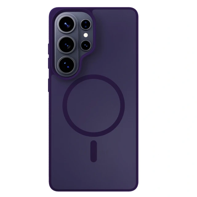 Чохол 3mk Smoke MagCase для Samsung Galaxy S26 Ultra Фіолетовий (5903108741378)