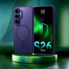 Чохол 3mk Smoke MagCase для Samsung Galaxy S26 Plus Фіолетовий with MagSafe (5903108741385)