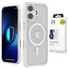 Чохол 3mk Smoke MagCase для iPhone 17 White-Translucent with MagSafe (5903108741392)