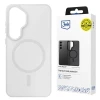 Чохол 3mk Smoke MagCase для Samsung Galaxy S25 Білий-напівпрозорий with MagSafe (5903108741439)