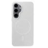 Чохол 3mk Smoke MagCase для Samsung Galaxy S25 Білий-напівпрозорий with MagSafe (5903108741439)