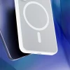 Чохол 3mk Smoke MagCase для Samsung Galaxy S25 Білий-напівпрозорий with MagSafe (5903108741439)