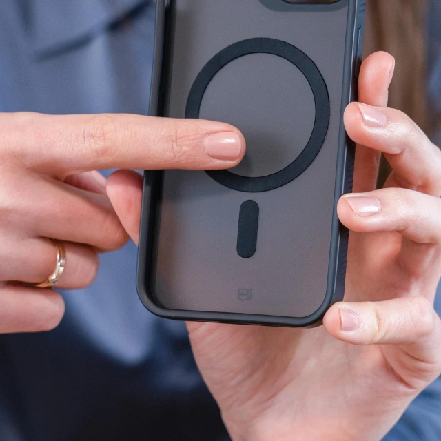 Чохол 3mk Smoke MagCase для Samsung Galaxy S25 Ultra Білий-напівпрозорий with MagSafe (5903108741446)