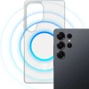 Чохол 3mk Smoke MagCase для Samsung Galaxy S25 Ultra Білий-напівпрозорий with MagSafe (5903108741446)