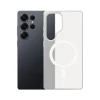 Чохол 3mk Smoke MagCase для Samsung Galaxy S25 Ultra Білий-напівпрозорий with MagSafe (5903108741446)