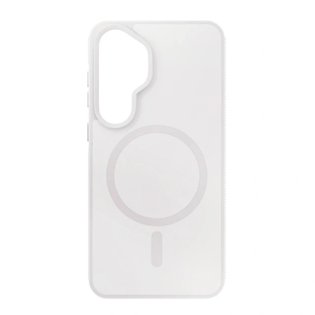 Чехол 3mk Smoke MagCase для Samsung Galaxy S26 Белый with MagSafe (5903108741453)