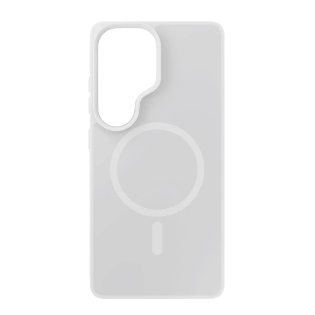Чохол 3mk Smoke MagCase для Samsung Galaxy S26 Ultra білий with MagSafe (5903108741460)