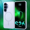 Чохол 3mk Smoke MagCase для Samsung Galaxy S26 Plus Білий with MagSafe (5903108741477)