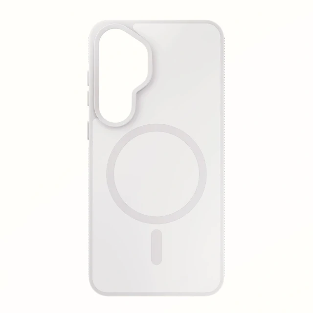 Чохол 3mk Smoke MagCase для Samsung Galaxy S26 Plus Білий with MagSafe (5903108741477)