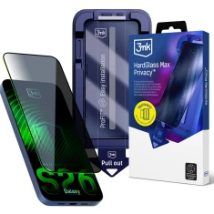 Защитное стекло 3mk HardGlass Max Privacy для Samsung Galaxy S26 черное (5903108741903)