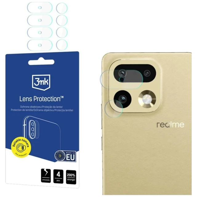 Захисне скло для камери 3mk Lens Protection для Realme 16 Pro 5G (4 pack) (5903108752305)
