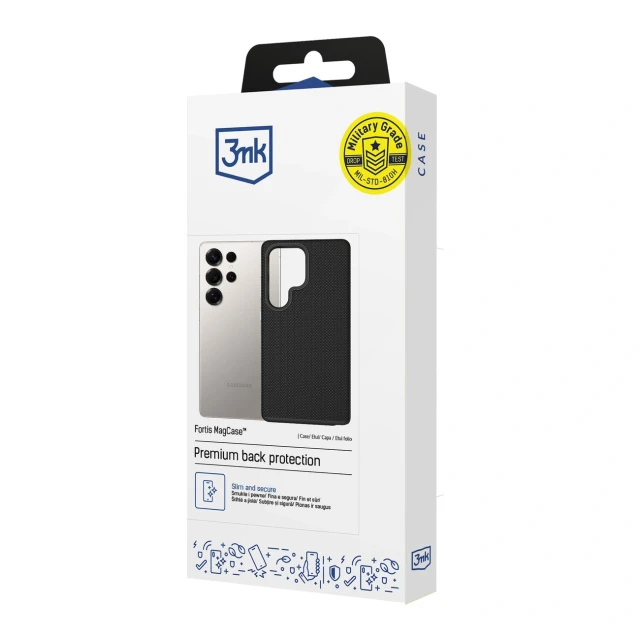 Чохол 3mk Fortis MagCase для Samsung Galaxy S25 Ultra with MagSafe (5903108754309)