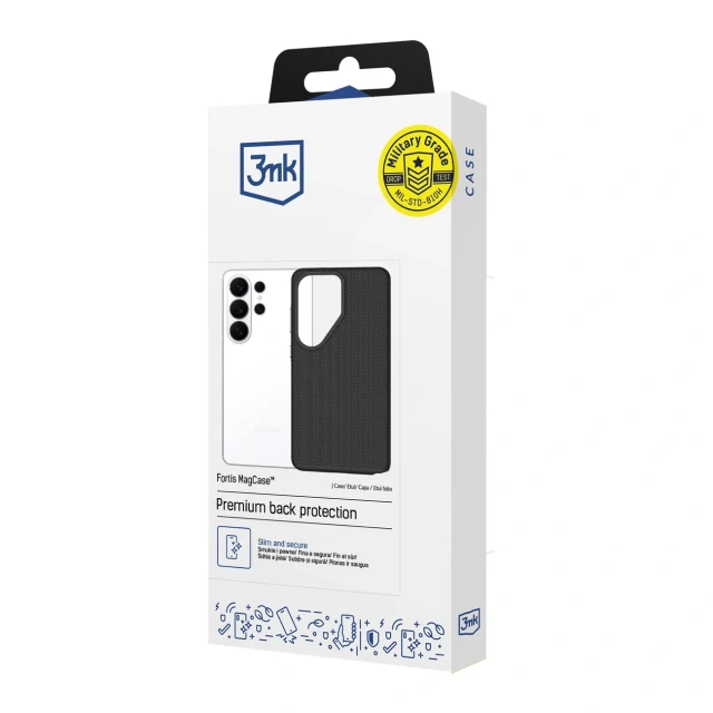Чохол 3mk Fortis MagCase для Samsung Galaxy S26 Ultra with MagSafe (5903108754323)