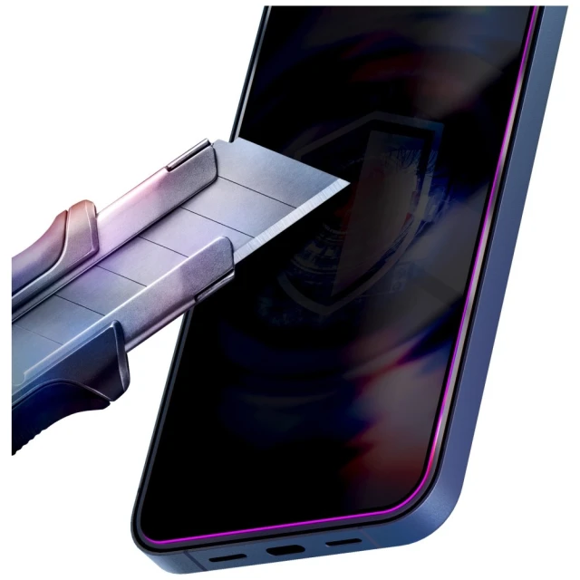 Захисне скло 3mk HardGlass Max Privacy для iPhone 16 Pro / iPhone 17 (5903108755474)