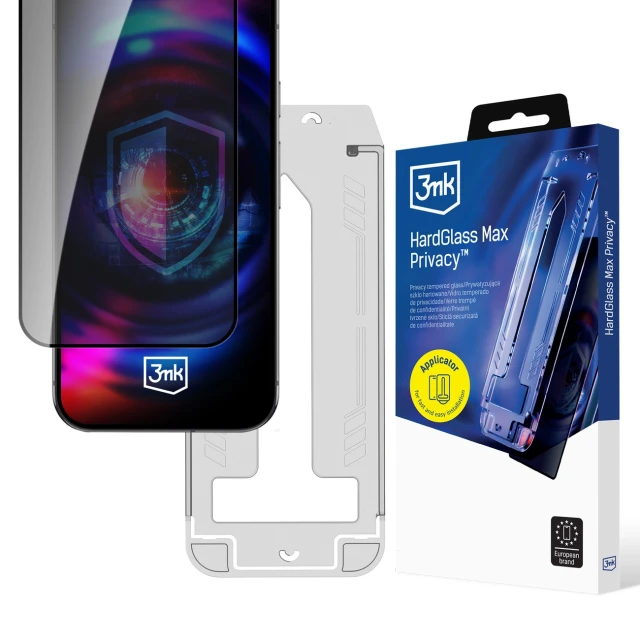 Захисне скло 3mk HardGlass Max Privacy для Samsung Galaxy S26 (5903108755603)