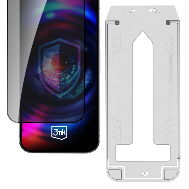Захисне скло 3mk HardGlass Max Privacy для Samsung Galaxy S26 (5903108755603)