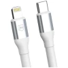 Кабель 3mk Hyper Cable N-Series USB-C to Lightning 1m 9V/3A 27W White (5903108758246)