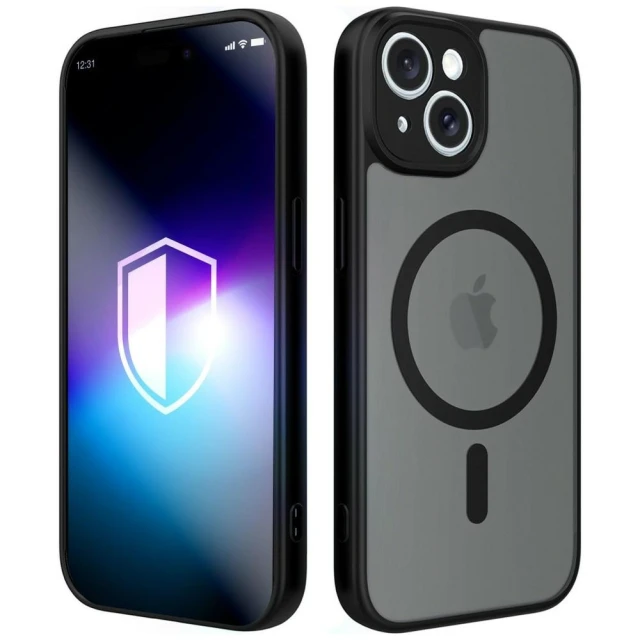 Чохол 3mk Misty MagCase для iPhone 14 Black with MagSafe (5903108759434)