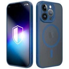Чехол 3mk Misty MagCase для iPhone 14 Pro Blue with MagSafe (5903108759670)