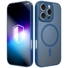 Чохол 3mk Misty MagCase для iPhone 16 Pro Blue with MagSafe (5903108759724)