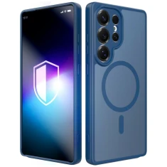 Чохол 3mk Misty MagCase для Samsung Galaxy S25 Ultra Blue with MagSafe (5903108759847)