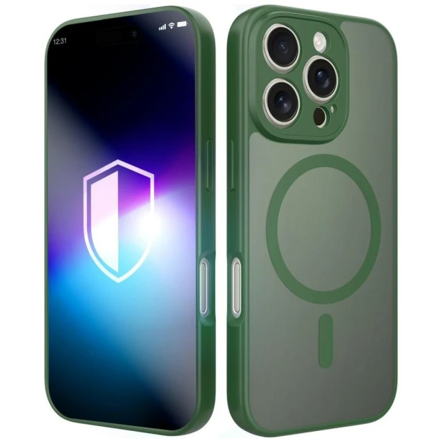 Чохол 3mk Misty MagCase для iPhone 16 Pro Max Green with MagSafe (5903108759960)