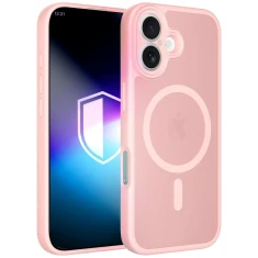 Чохол 3mk Misty MagCase для iPhone 16 Pink with MagSafe (5903108760195)