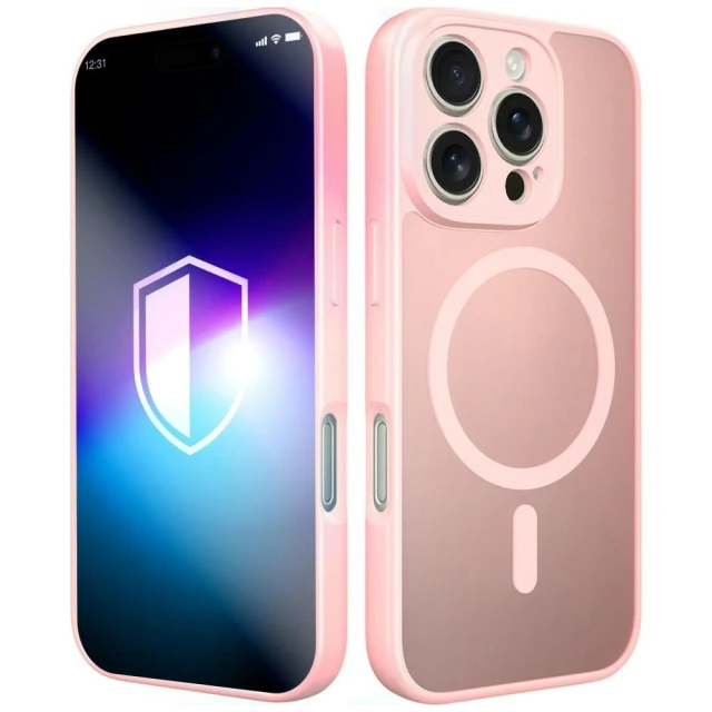 Чохол 3mk Misty MagCase для iPhone 16 Pro Max Pink with MagSafe (5903108760218)