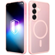 Чехол 3mk Misty MagCase для Samsung Galaxy S25 Pink with MagSafe (5903108760317)