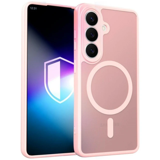 Чехол 3mk Misty MagCase для Samsung Galaxy S26 Plus Pink with MagSafe (5903108760355)