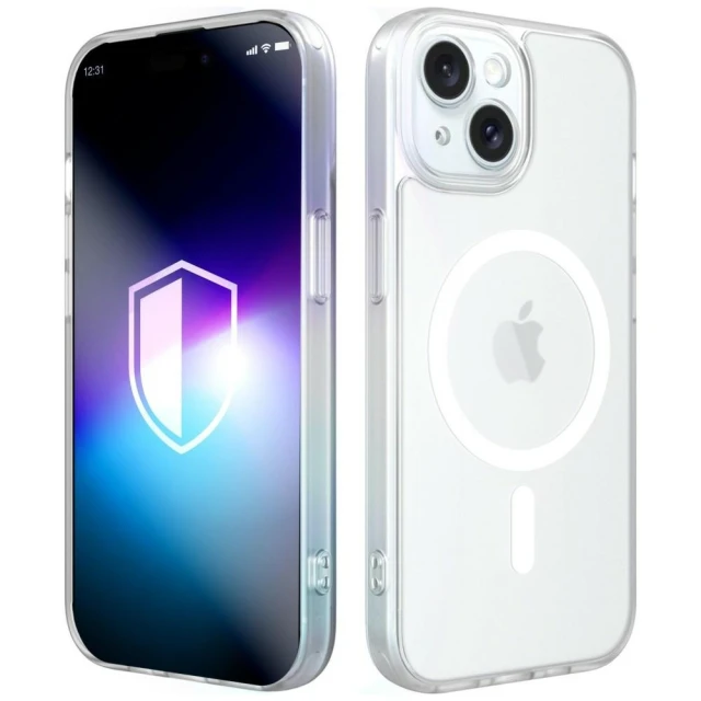 Чохол 3mk Misty MagCase для iPhone 14 White with MagSafe (5903108760362)