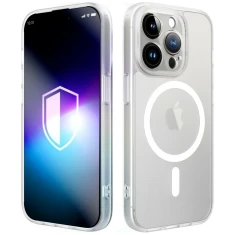 Чохол 3mk Misty MagCase для iPhone 14 Pro White with MagSafe (5903108760379)
