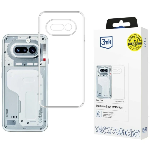 Чохол 3mk Clear Case для Nothing Phone (4a) (5903108760652)