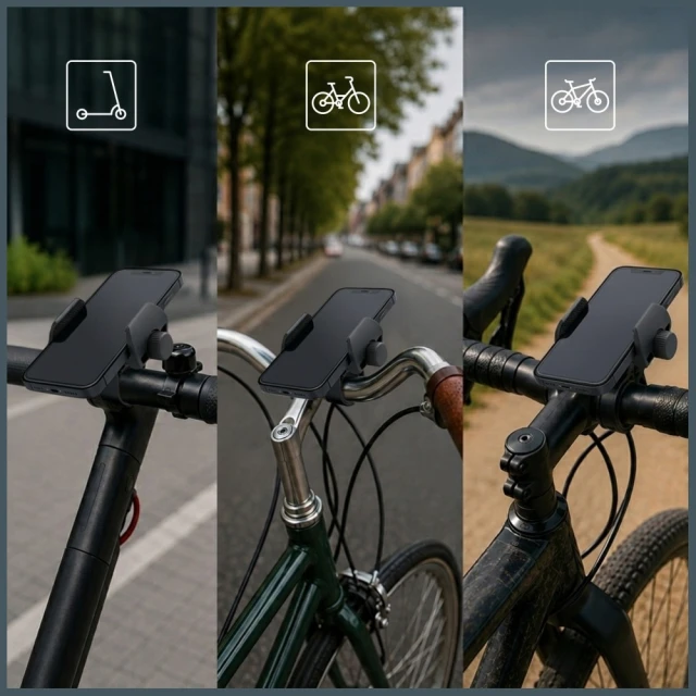 Велотримач 3mk BikeGrip Black (5903108767910)