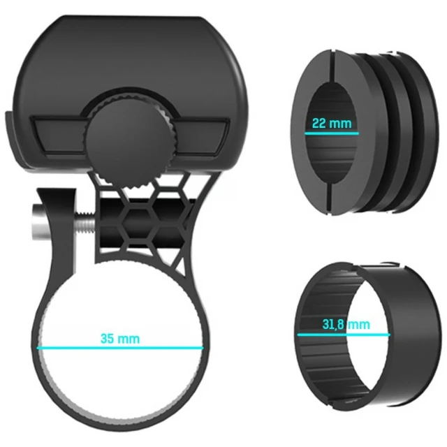 Велотримач 3mk BikeGrip Black (5903108767910)