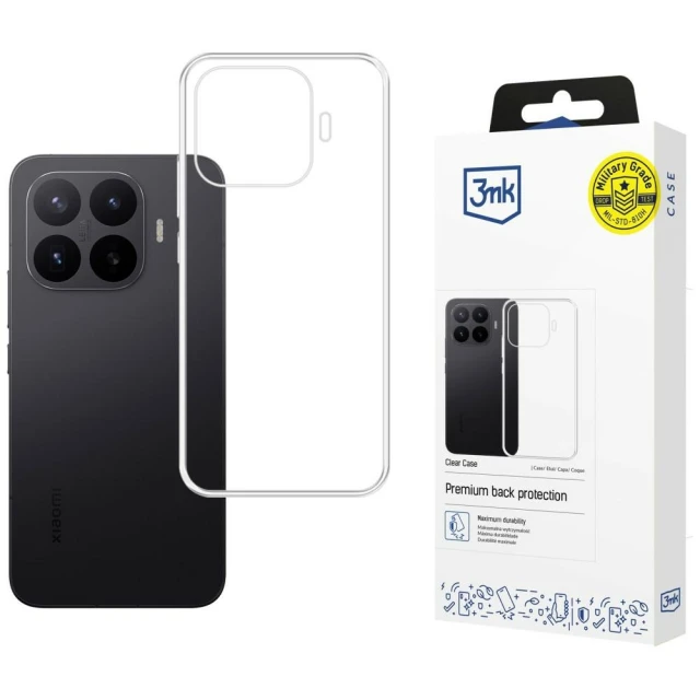 Чохол 3mk Clear Case для Xiaomi 17T Pro Clear (5903108768061)