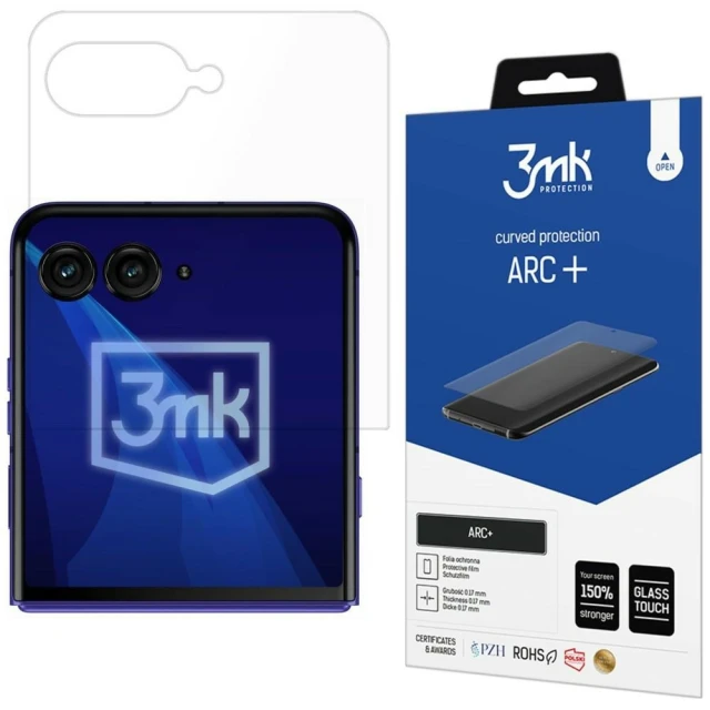 Захисна плівка 3mk ARC+ Fullscreen для Motorola Razr 70 Plus / Razr 70 Ultra (5903108771825)