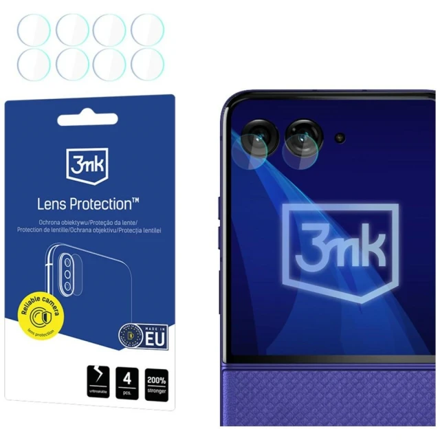 Захисне скло для камери 3mk Lens Protection для Motorola Razr 70 (5903108771863)
