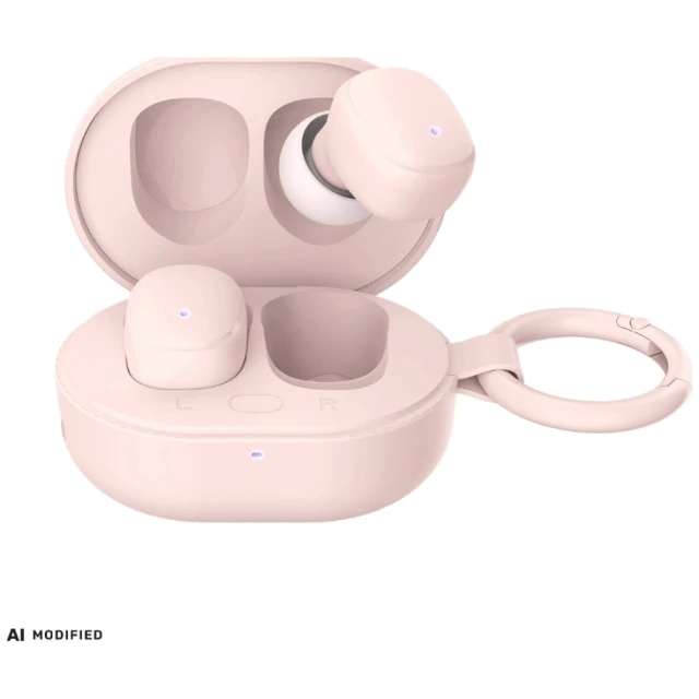 Навушники 3mk FlowBuds 6.0 Pink (5903108772518)