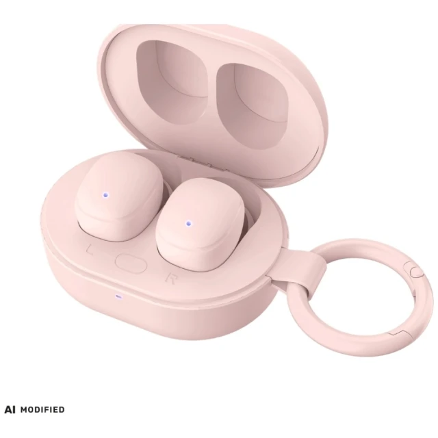 Навушники 3mk FlowBuds 6.0 Pink (5903108772518)
