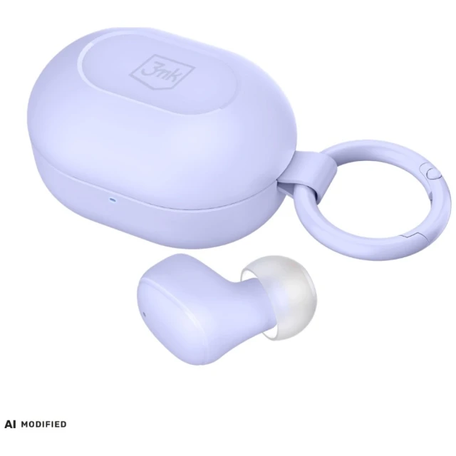 Навушники 3mk FlowBuds 6.0 Purple (5903108772525)