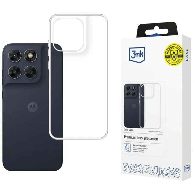 Чохол 3mk Clear Case для Motorola Moto G87 with MagSafe (5903108774468)